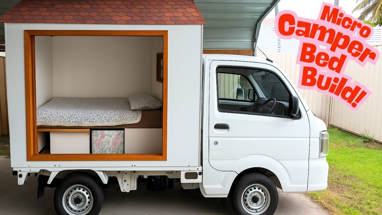 Tiny Truck, Big Comfort: My Camper Bed Build