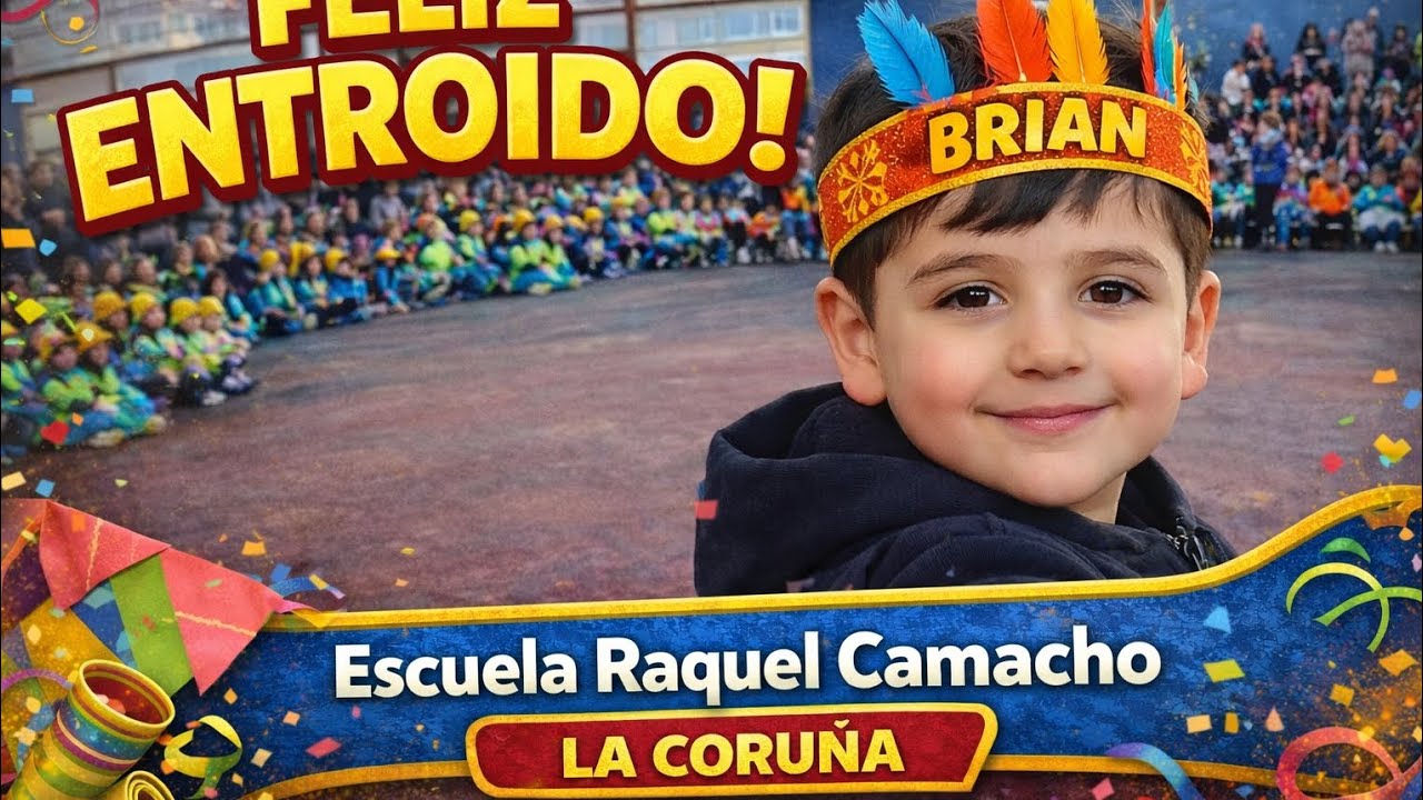 💥&iexcl;Celebramos el Entroido, Carnaval en Galicia! #ni&ntilde;os #acoru&ntilde;a #entroido #espa&ntilde;a #escuela  