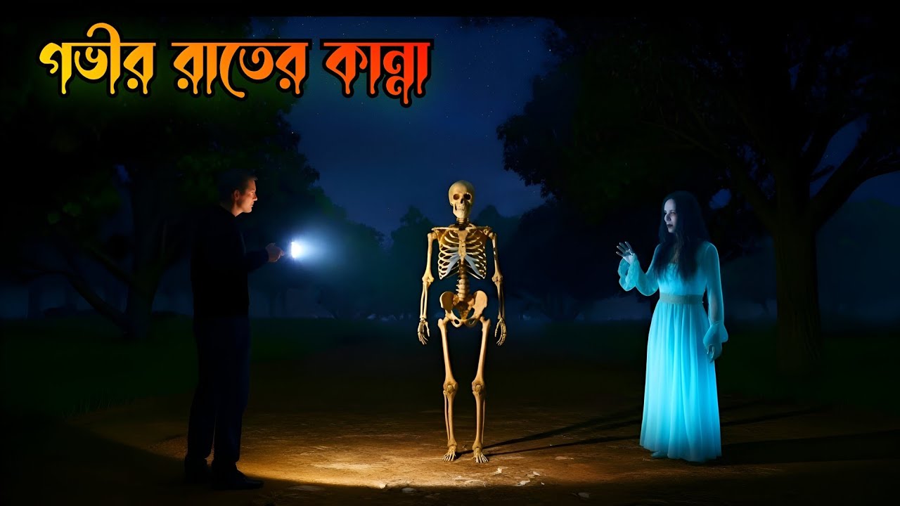 Govir Raater Kanna |গভীর রাতের কান্না| bangla horror cartoon story| Bhuter Cartoon horror video 