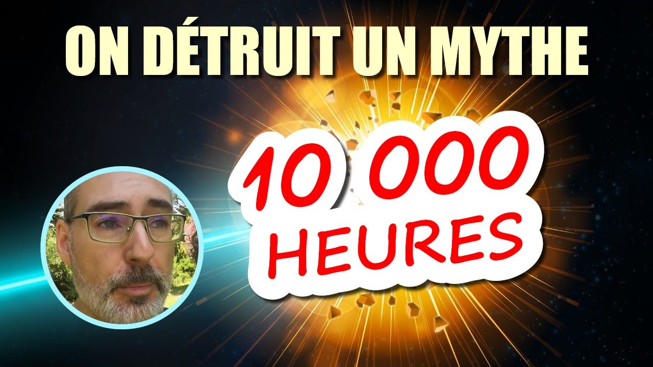 Le MYTHE des 10 000 HEURES (c'est du flan) - L'astuce guitare #35