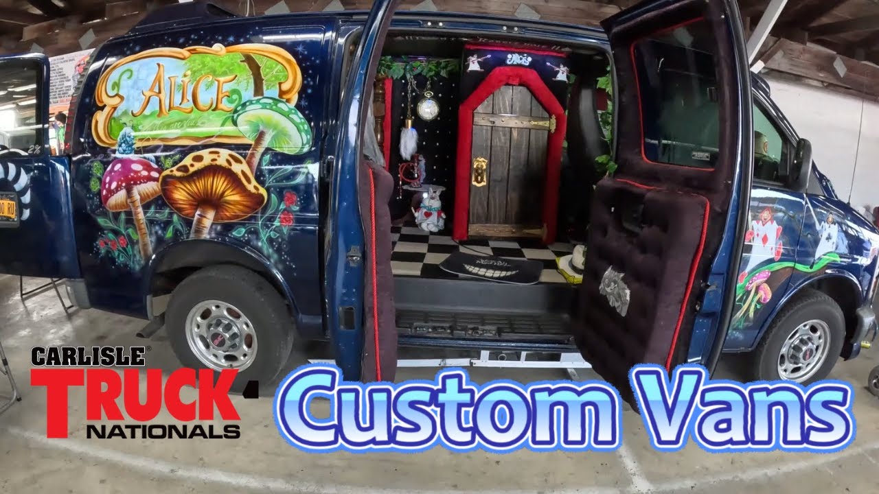 Check Out Custom Vans At Carlisle Truck Nationals!