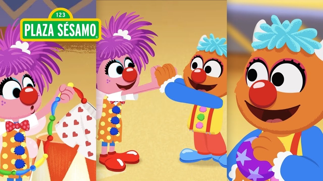 Plaza S&eacute;samo: &iexcl;Convi&eacute;rtete en payaso por un d&iacute;a con Abby y Rudy! | Abby y sus aventuras Episodio