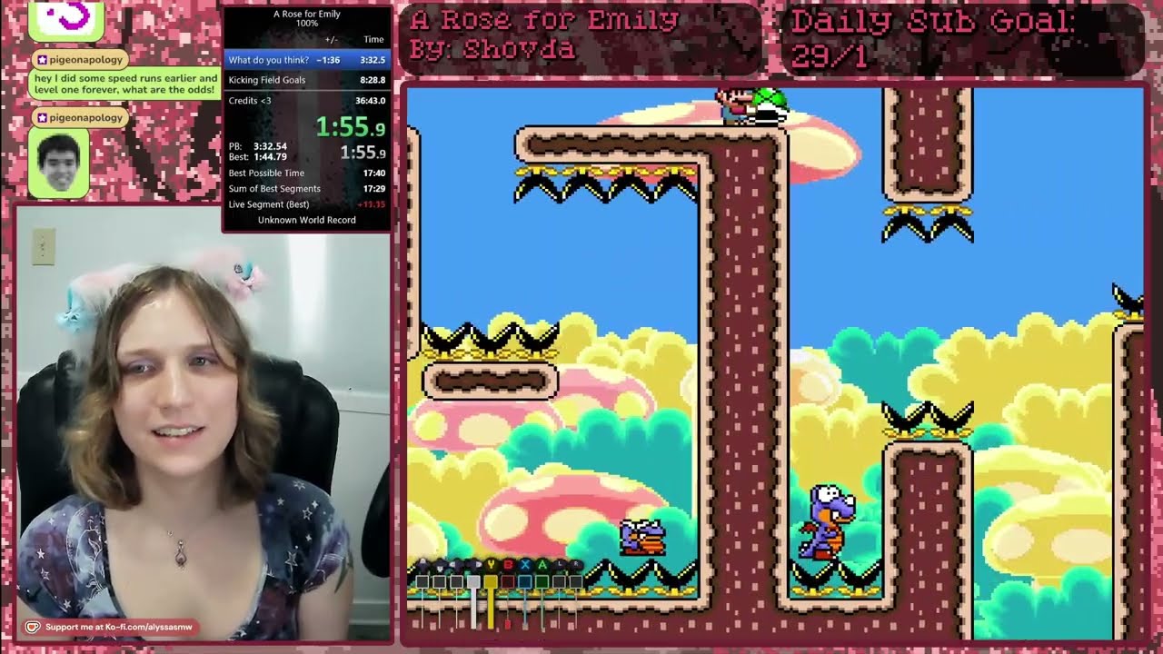 A Rose for Emily - 100% in 31:35  (Former World Record)