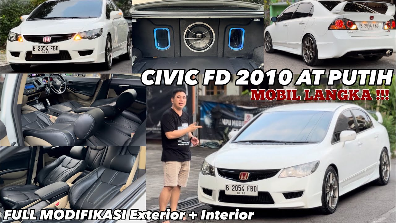 CIVIC FD PUTIH 2010 AT Langka !! pesanan Om Candra #jualbelimobilbekas #civic #civicfd #innovadiesel