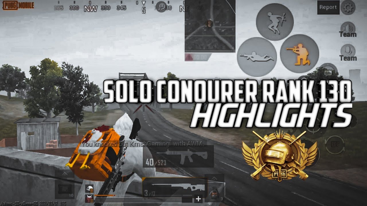 RANK 130! Solo Conqurer Rank Push Highlights! Season 17