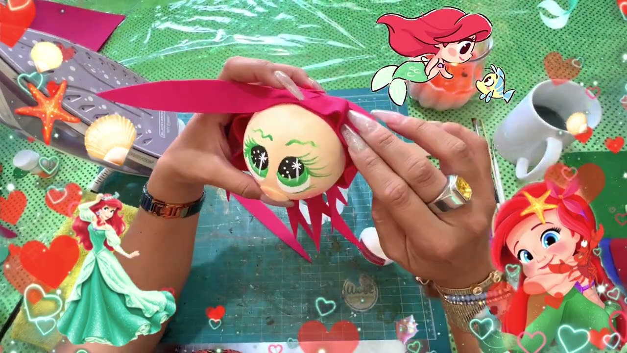 Fofucha Sirenita Ariel