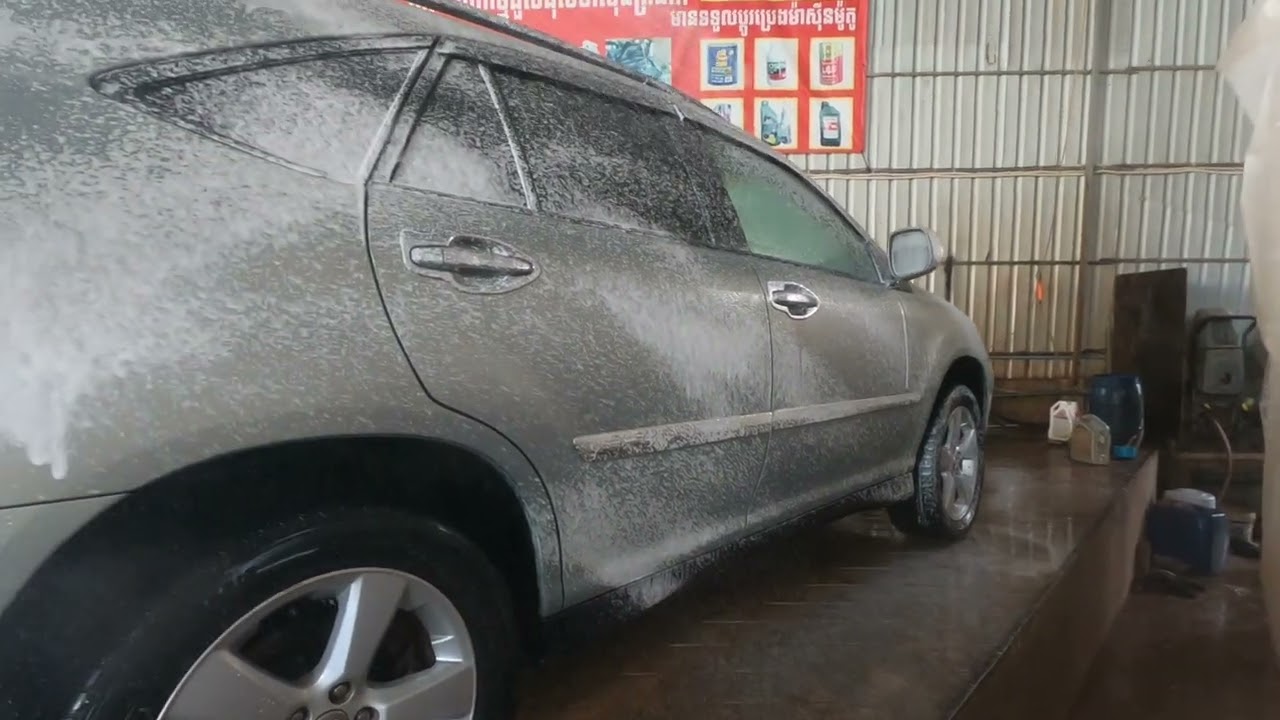 Detailing a Muddy SUV Car LEXUS RX 330 !How to Wash? Satisfying Depp Clean # asmr
