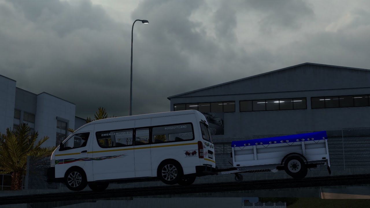 Toyota Quantum HIACE Mod with Luggage Trailer - Long Distance Taxi | CATA.