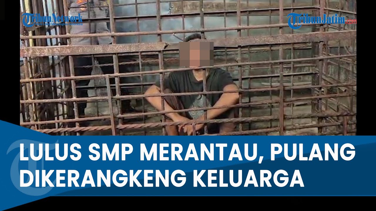 SENASIB DENGAN MBAH KIRNO, HANANTO DIKURUNG di Kandang Besi di Ponorogo, Nekat ke Malaysia