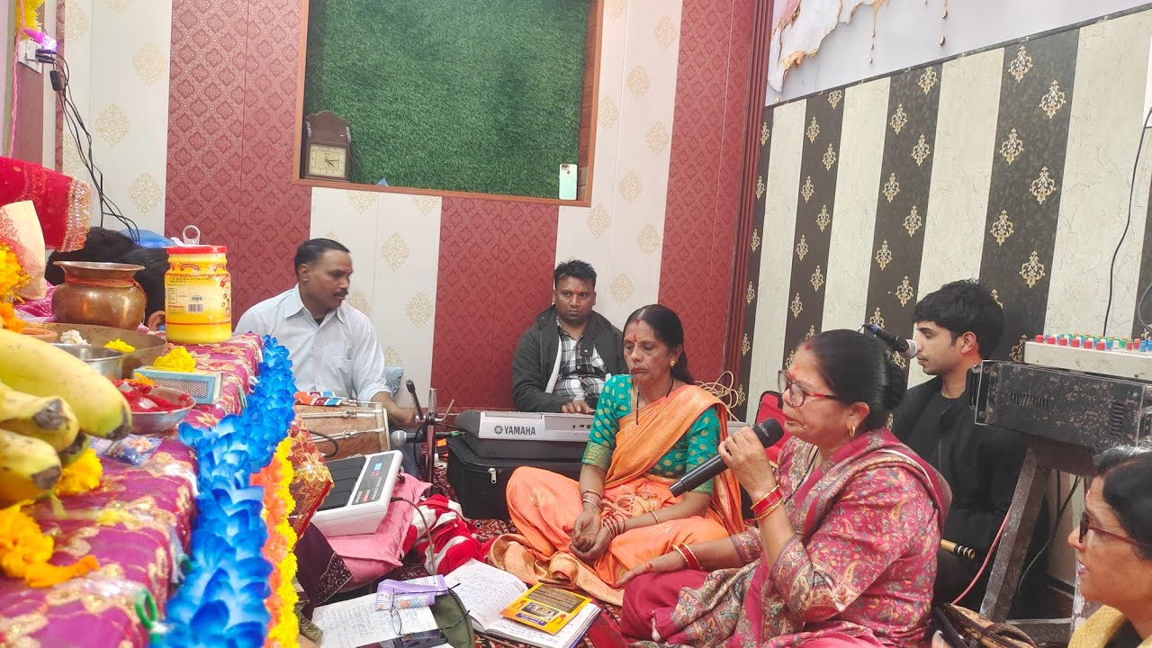Live kirtan #birthday#ladies kirtan #