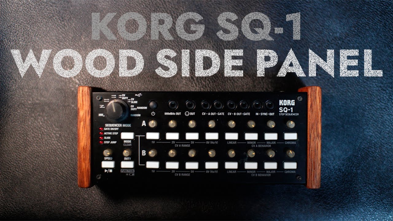 KORG SQ-1 WOODEN SIDE PANELS