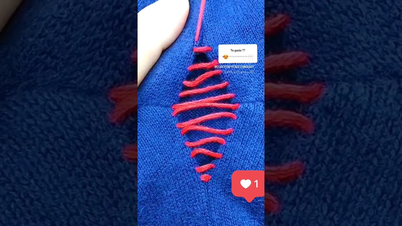 asi puedes arreglar buzo jean rotura super rapido 