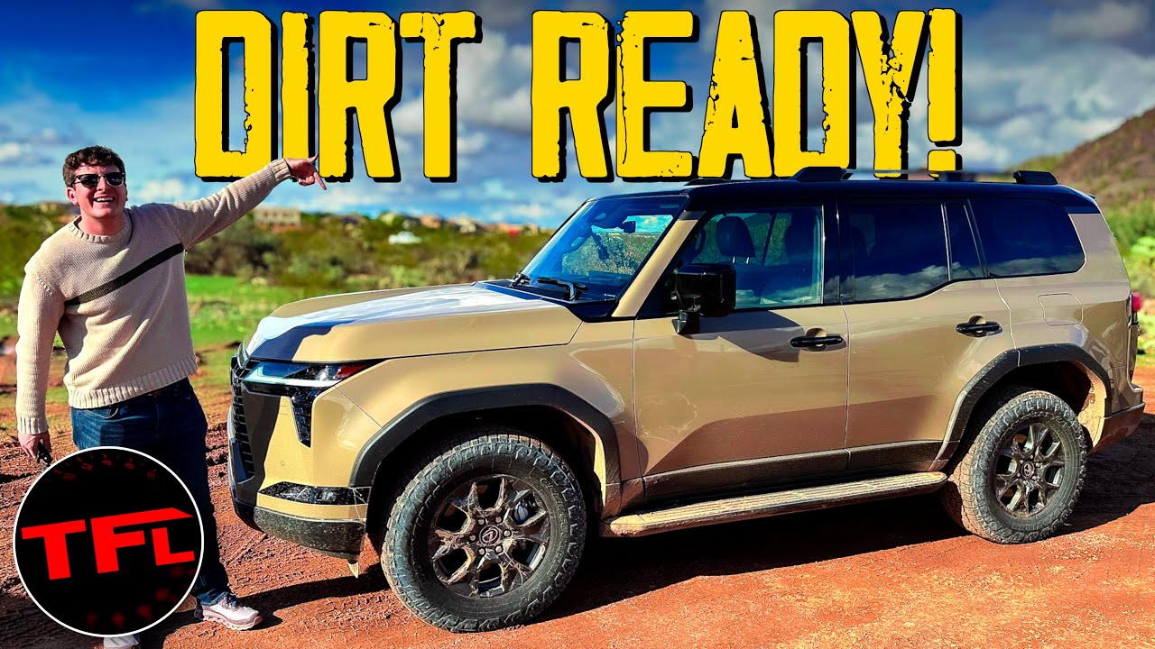 Lexus FINALLY Builds a Dirt Worthy GX Overtrail To Take on The Land Rover Defender!