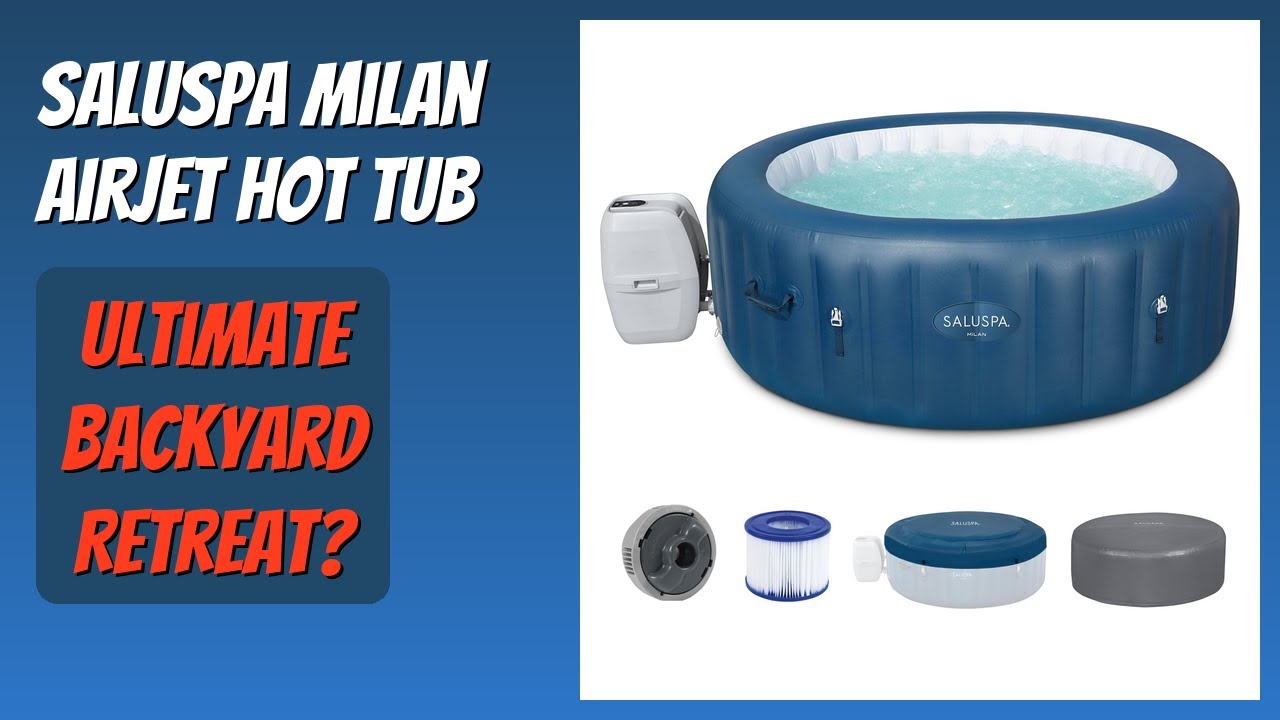REVIEW (2025): SaluSpa Milan AirJet Hot Tub. Features.