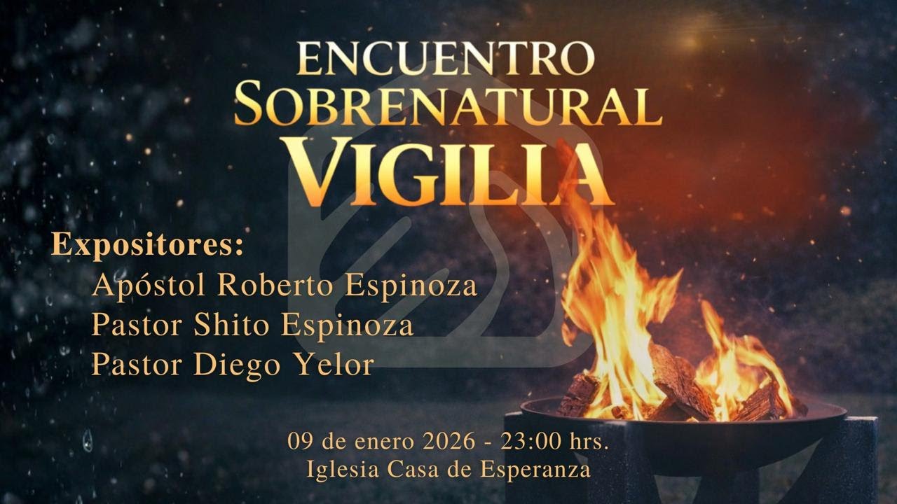 Vigilia: Encuentro Sobrenatural (Tiempo 2 y 3) | PR. SHITO ESPINOZA | PR. DIEGO YELOR | #EnVivo 🔴