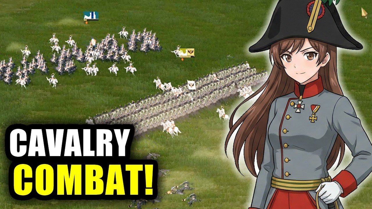 НОВЫЙ ГЕЙМПЛЕЙ КАВАЛЕРИИ! - Grand Tactician: Наполеоновские войны (1792-1815)