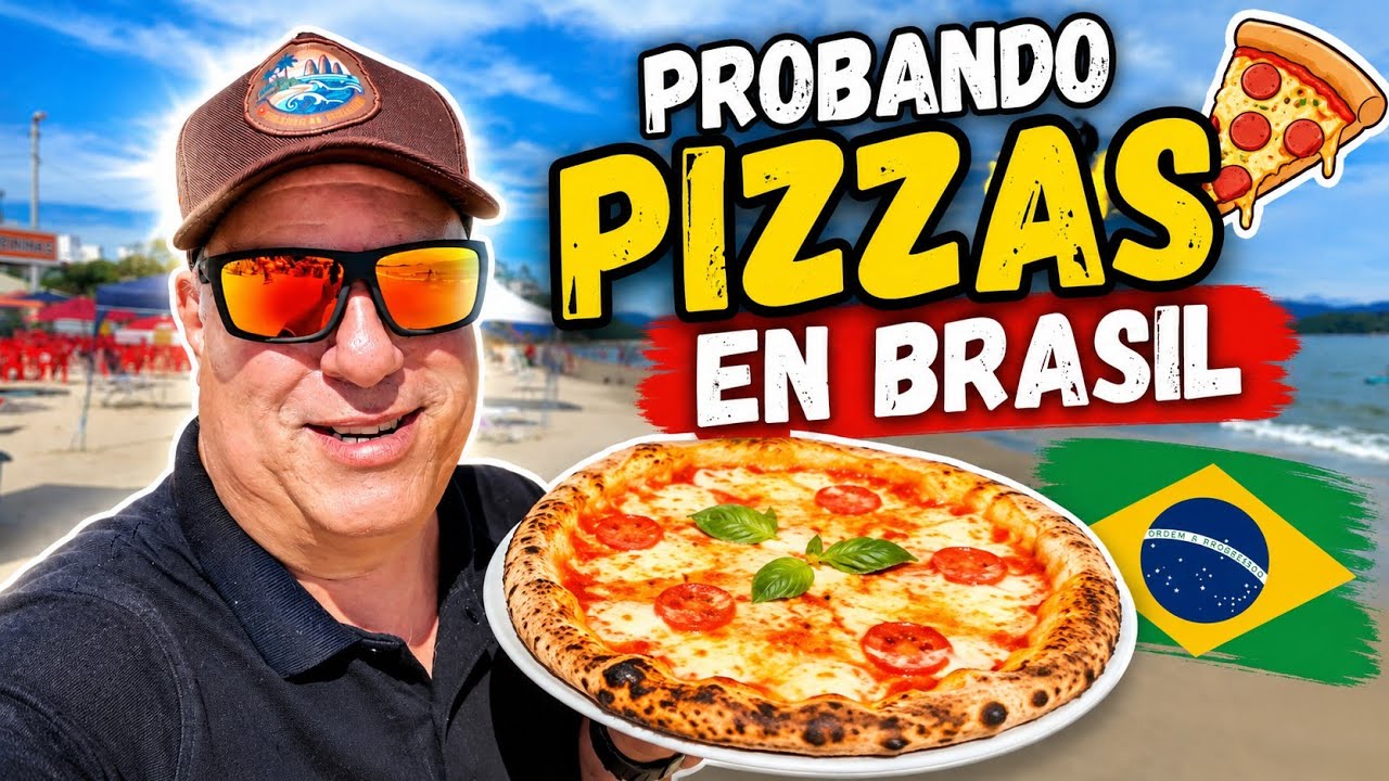 Probando comidas en Brasil l Florianópolis l Santa Catarina 