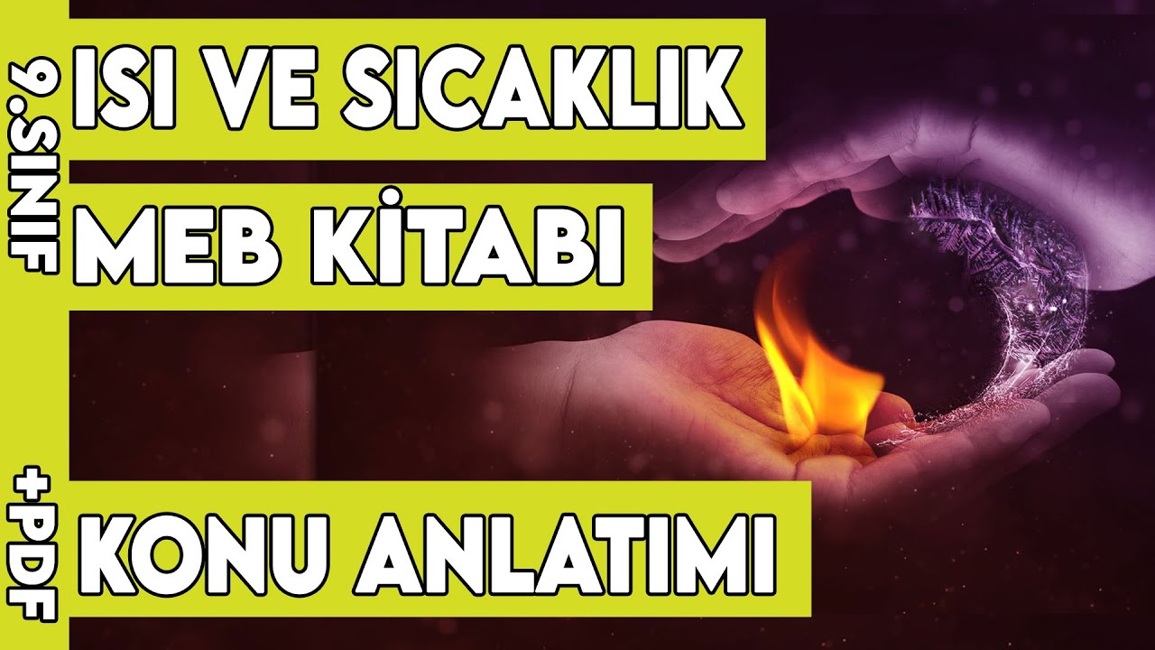 Isı ve Sıcaklık -  9.Sınıf fizik  -Meb uyumlu konu anlatımı - #tytfizik #ısısıcaklık #ısı #sıcaklık
