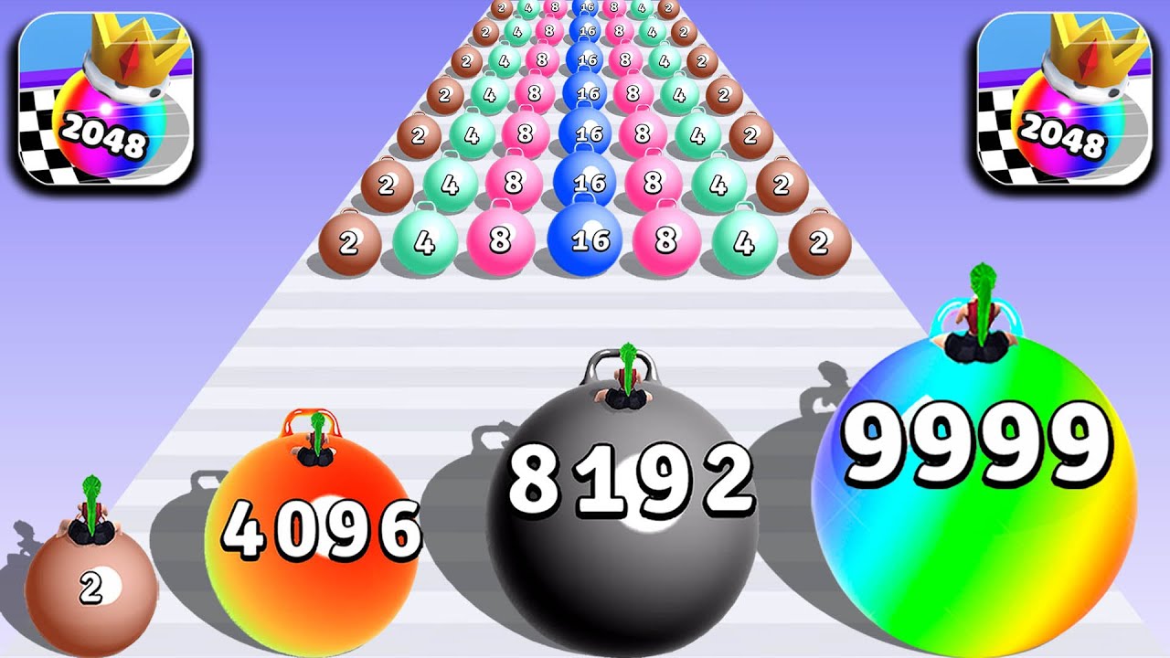 Play Tiktok Mobile Game Videos Merge Ball, AZ Run Top Gameplay Walkthrough iOS,Android All Levels