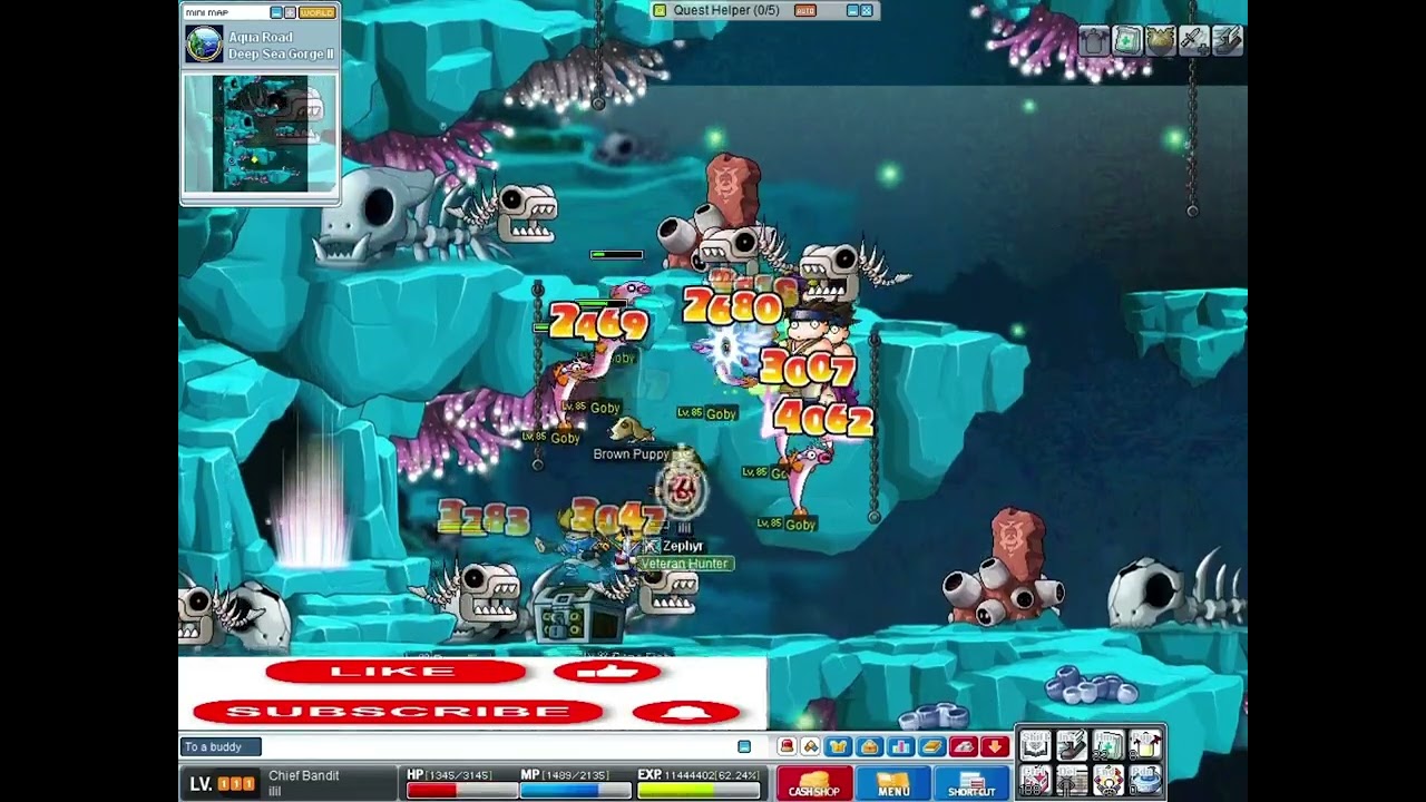 goby testing as a 111 chief bandit + WEAPON drop 😱