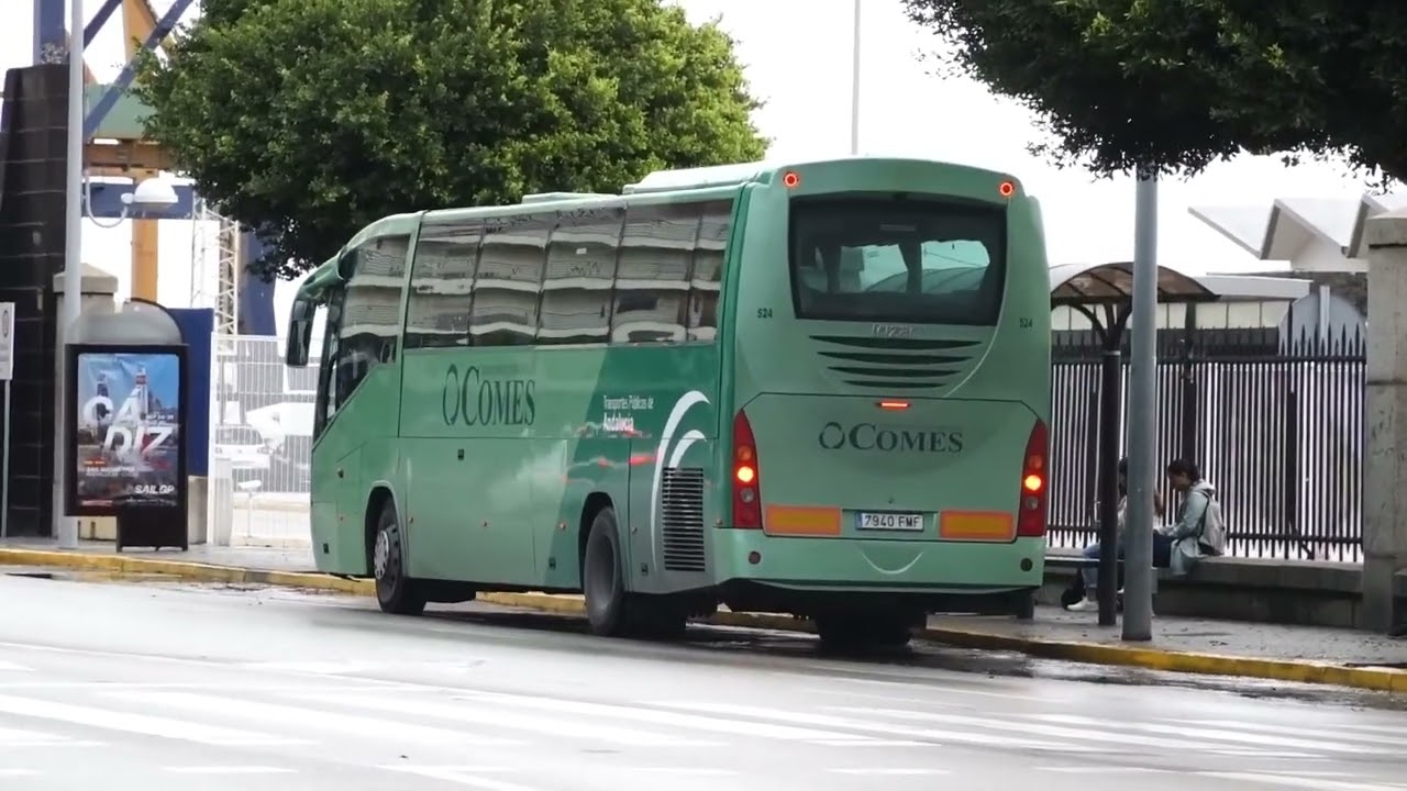 15 Minutes of Buses | Bus Spotting | Cádiz #1
