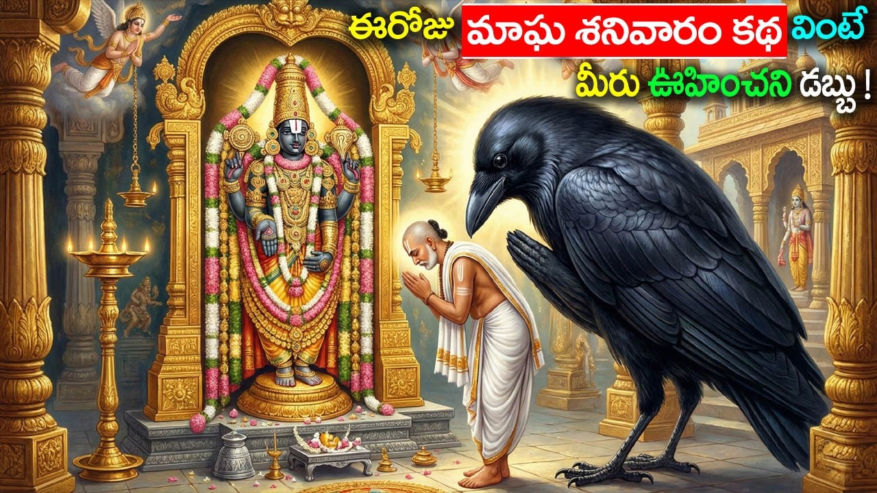 ఈరోజు మాఘ శనివారం కథ వింటే మీరు ఉహించని డబ్బు || Magha Shanivaram Katha #katha