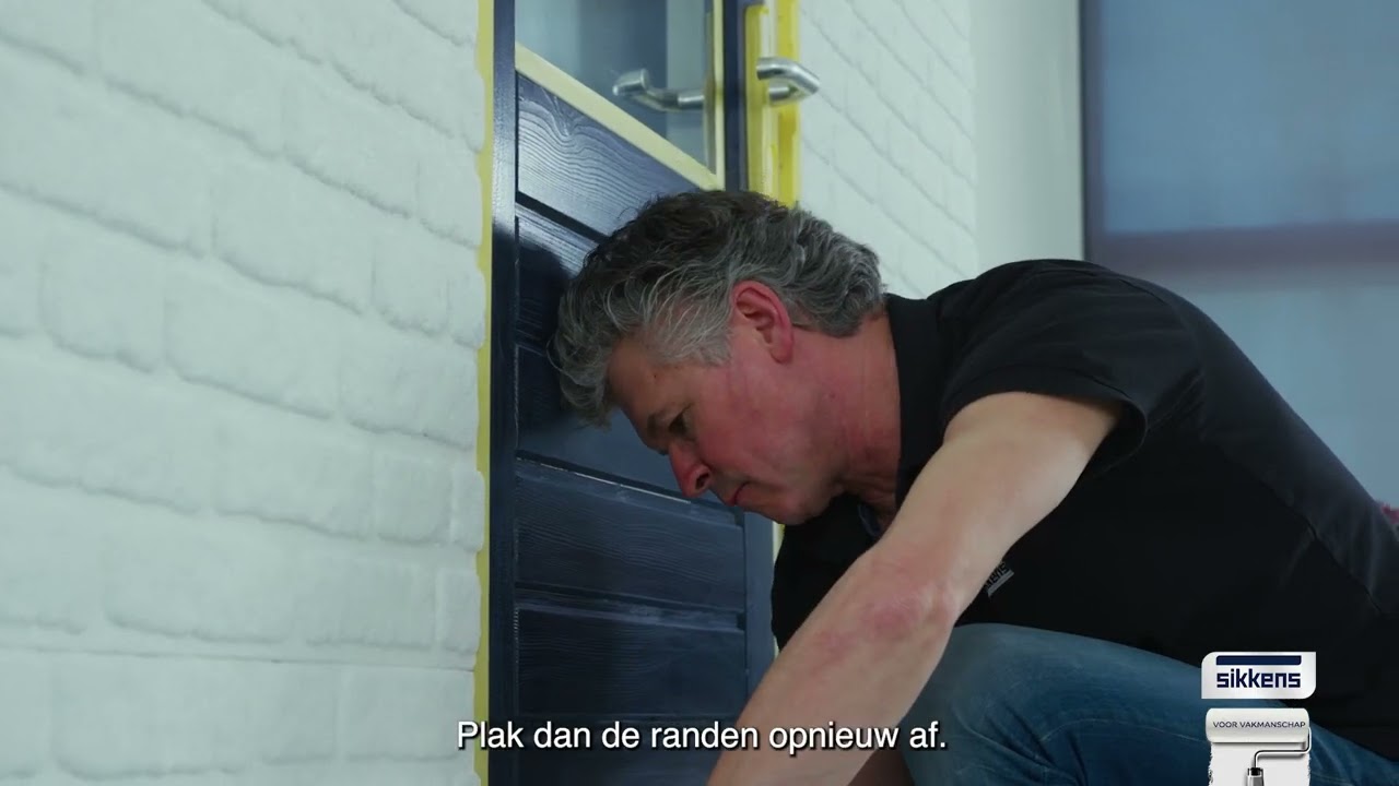 Sikkens - Hoe schilder ik een deur of kozijn?
