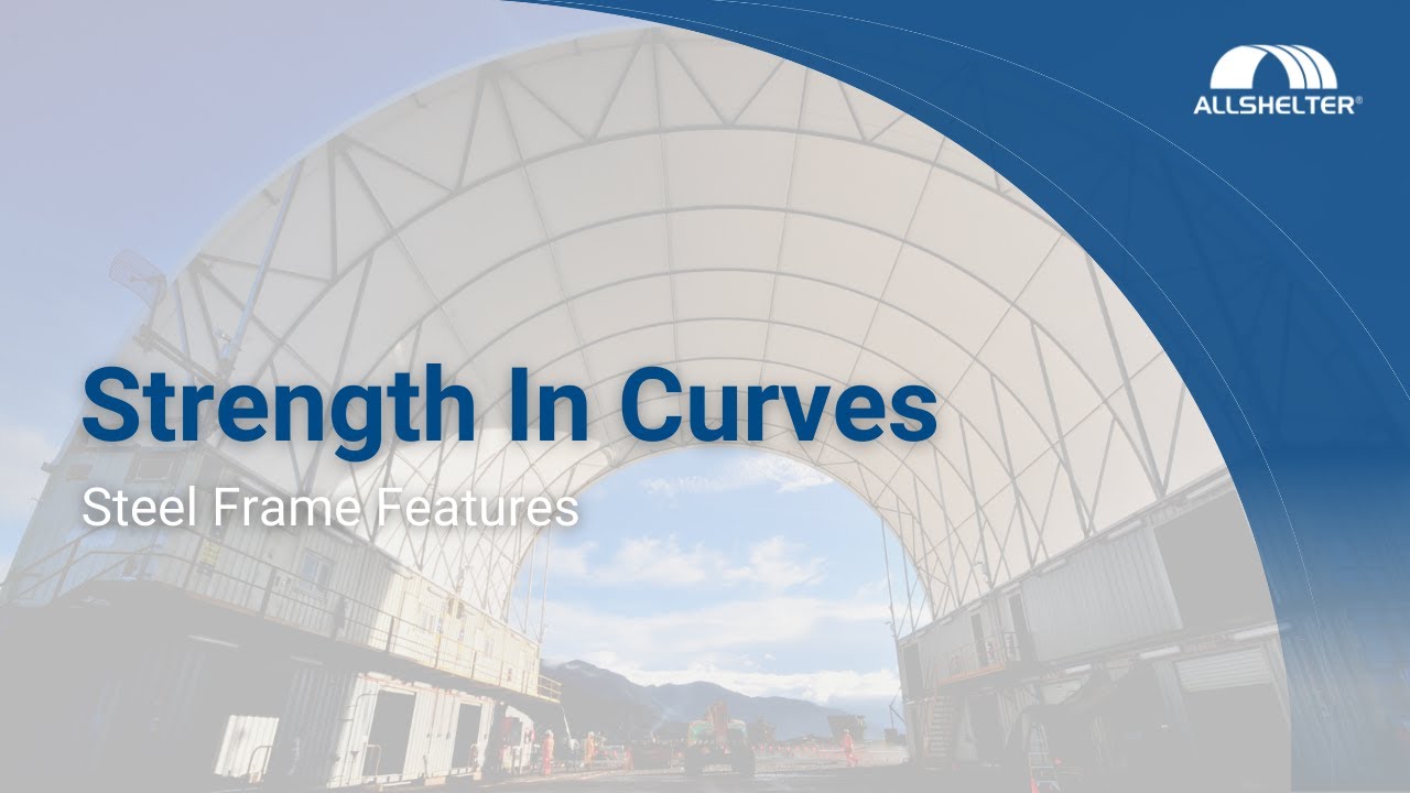 Strength Features of a Fabric Shelter- Curves, Steel, and Design