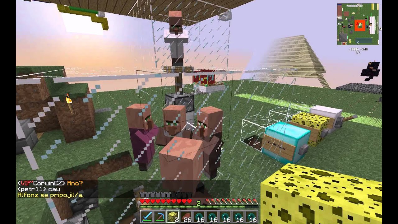 MineAndCraft před wipem - Corwinův Amber