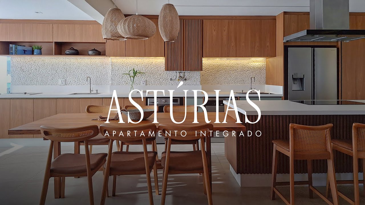 TOUR Apartamento Integrado 90M² no Litoral de São Paulo | Helen Granzote Arquiteta