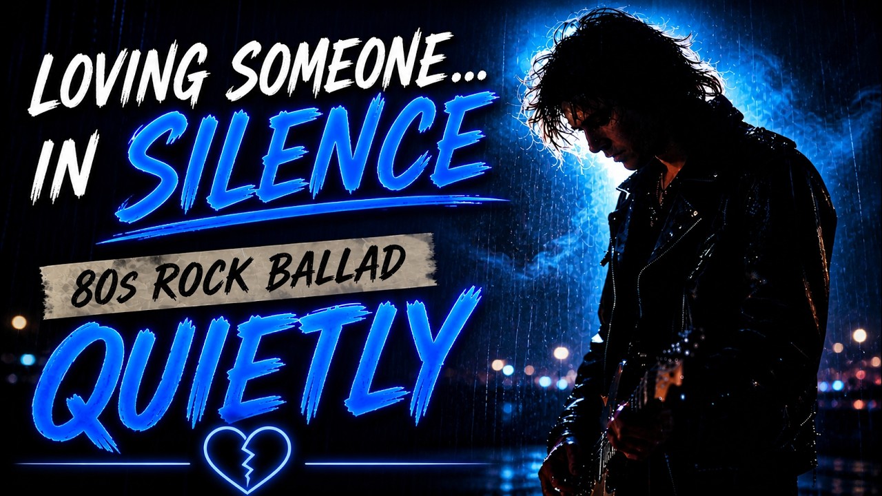 Quietly | Emotional 80s Rock Ballad Loving In Silence