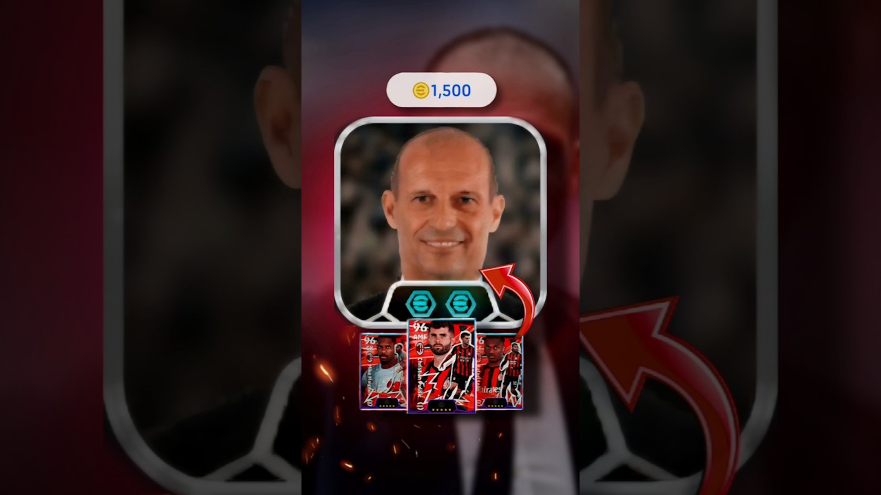M.ALLEGRI NEW MANAGER WORTH IT❓️#efootball2026