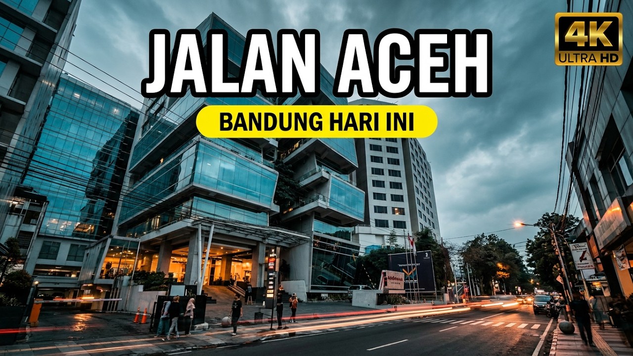 [4K] Walk on Aceh street