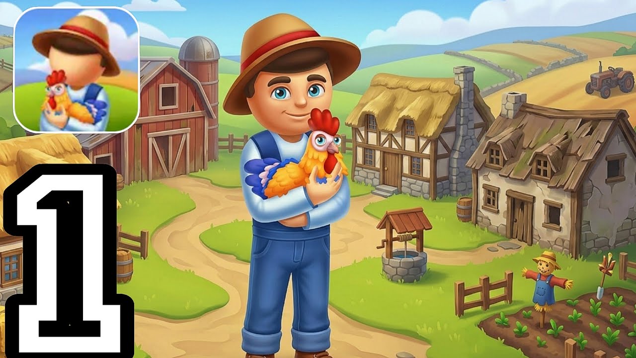 My Cozy Farm - Gameplay Walkthrough Part1 Android My Cozy Farm farming simulation