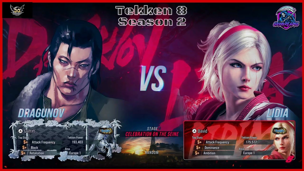 My Dragunov Faces Off Against This Crazy Lidia Player! TEKKEN 8 | SEASON 2 | Online Ranked Gameplay 