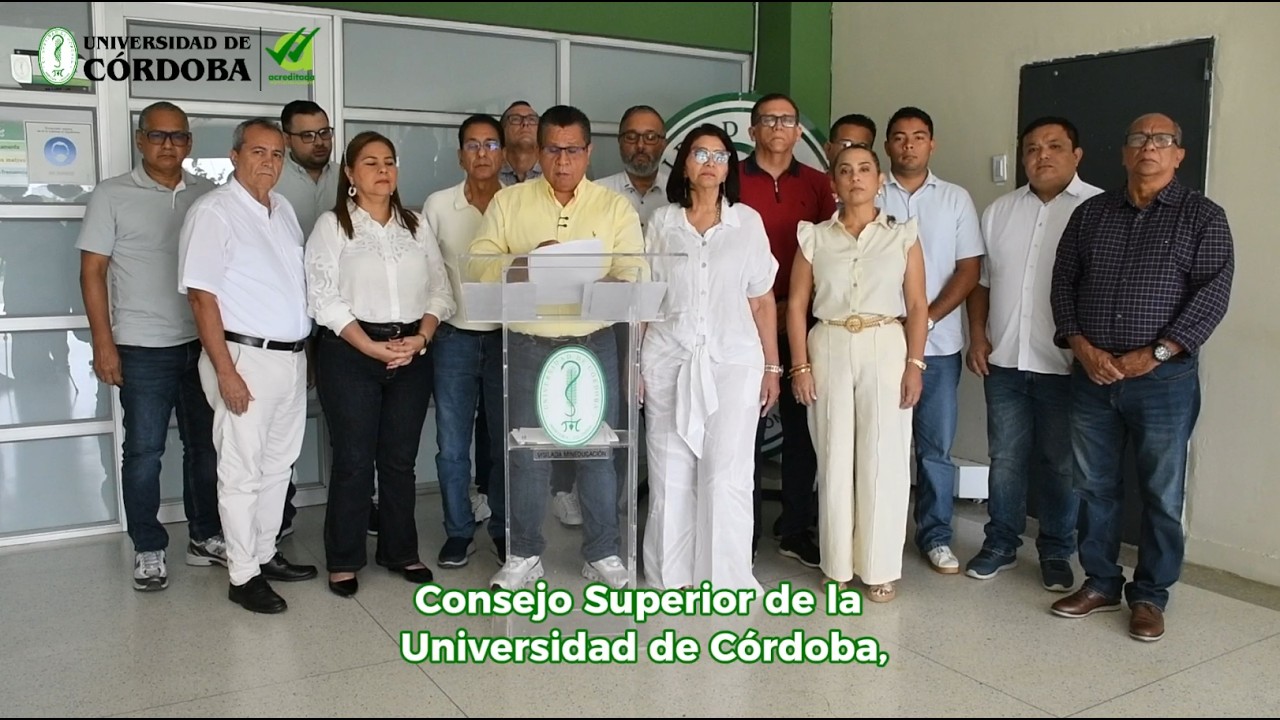 Rector de la Unicórdoba ante las declaraciones del Gobernador sobre el Centro de Convenciones