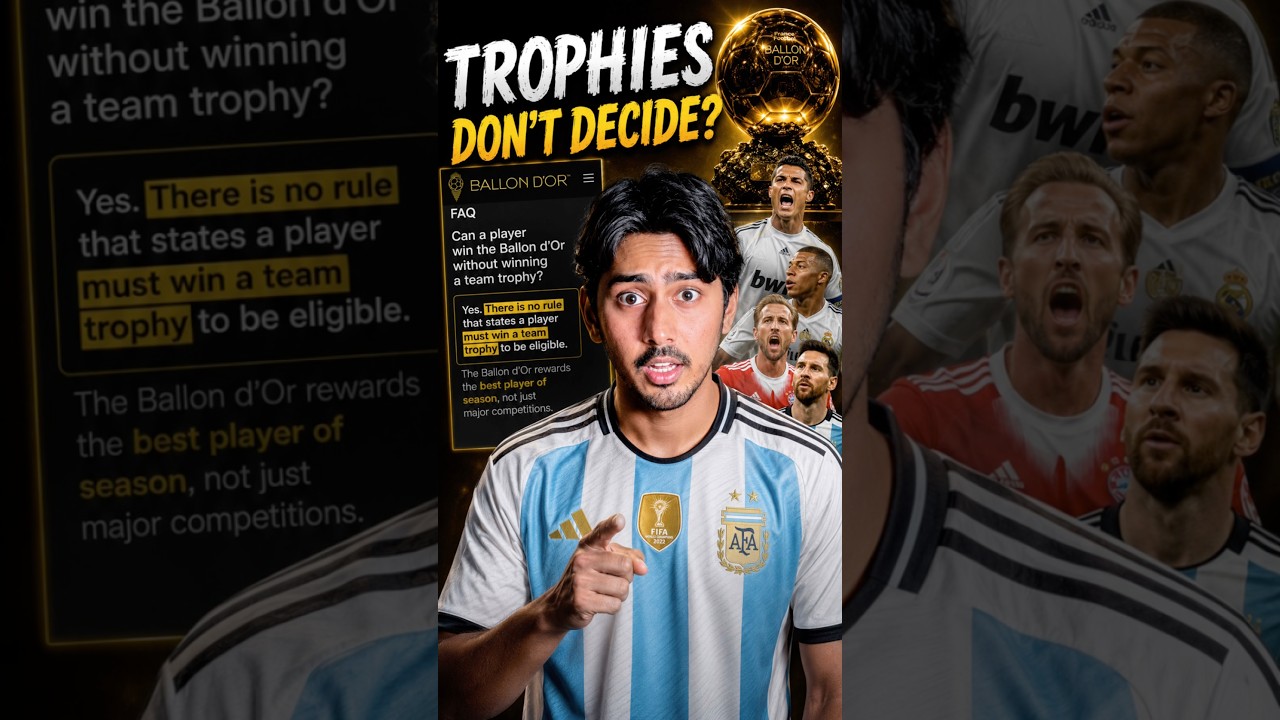 The Truth About The Ballon d'Or (It&rsquo;s NOT About Trophies)
