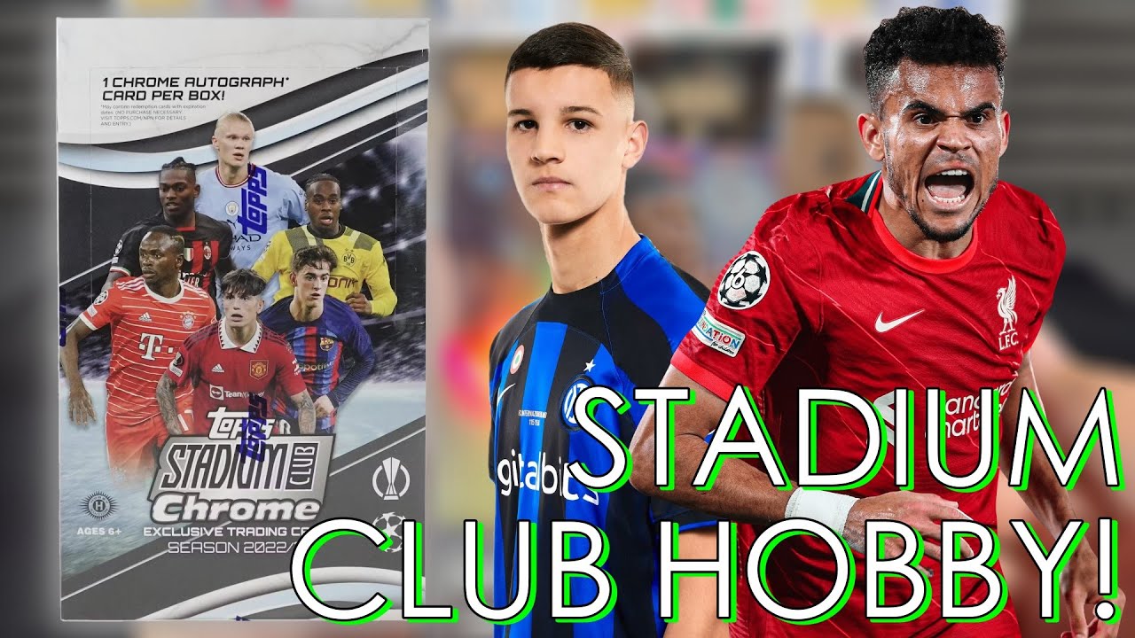SET OF THE YEAR?! | 22/23 Topps Stadium Club Chrome UCL Hobby Box Opening