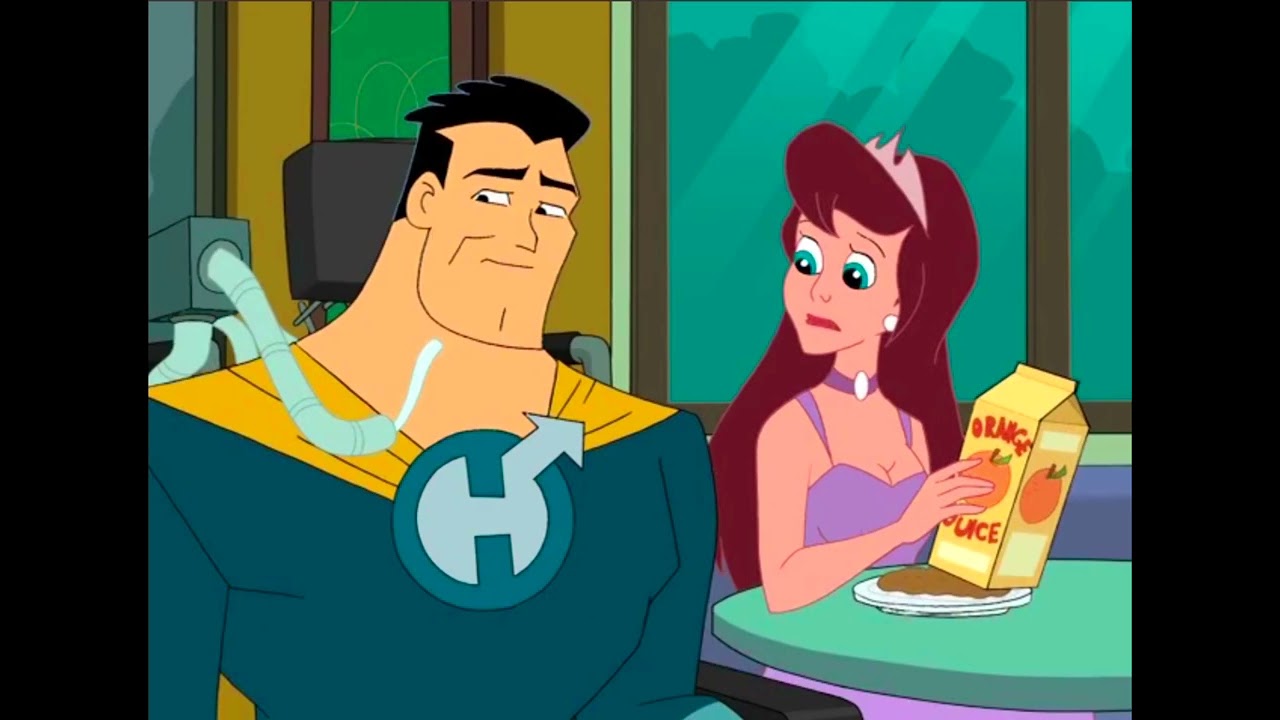 Drawn Together - Spanky Ham's Holy freakin' Trinity and racist stereotype Foxxy Love.