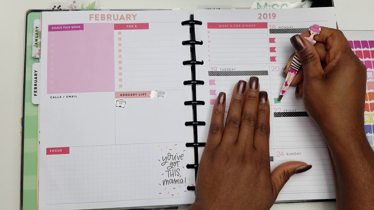 I snatched Your Planner Layout - Happy Planner Dashboard Layout - Life Is Better With Plans
