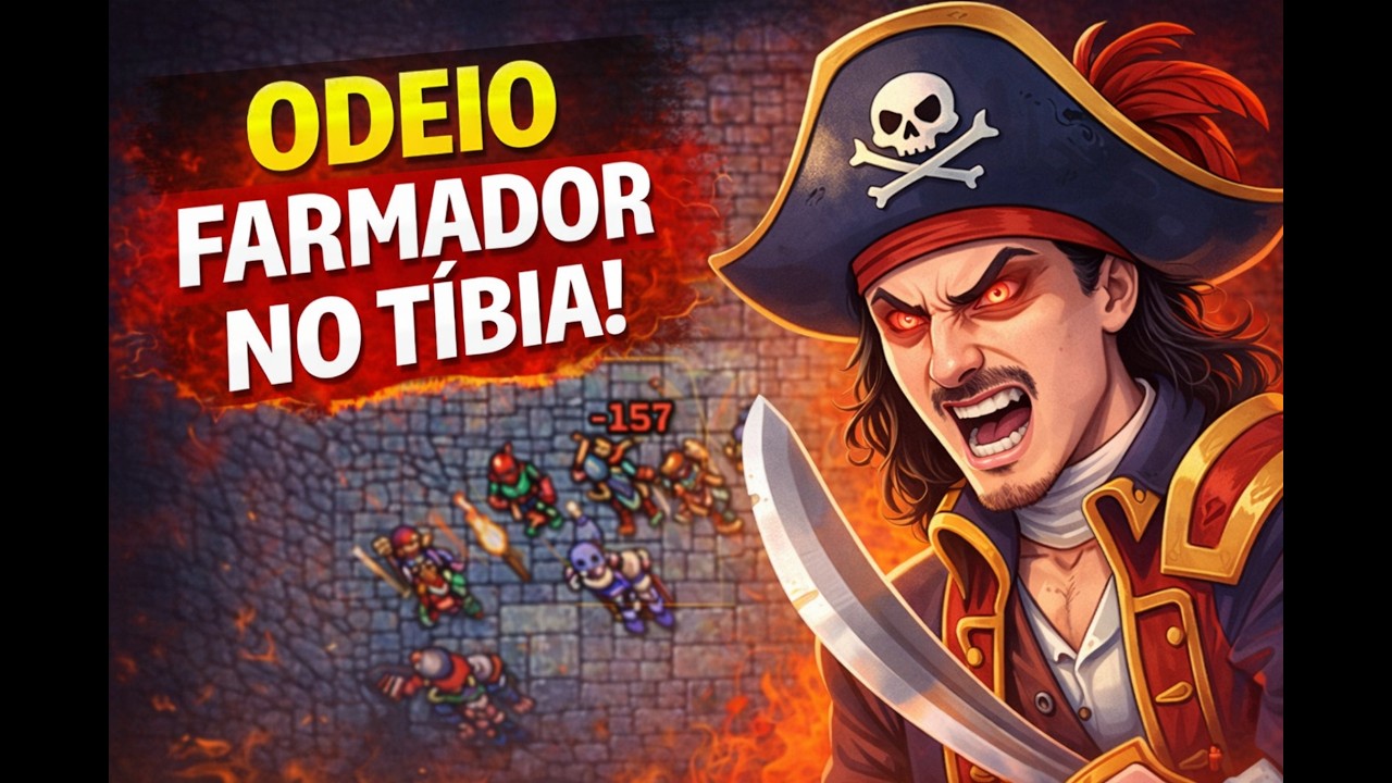 Odeio Farmador no Tibia? A verdade!