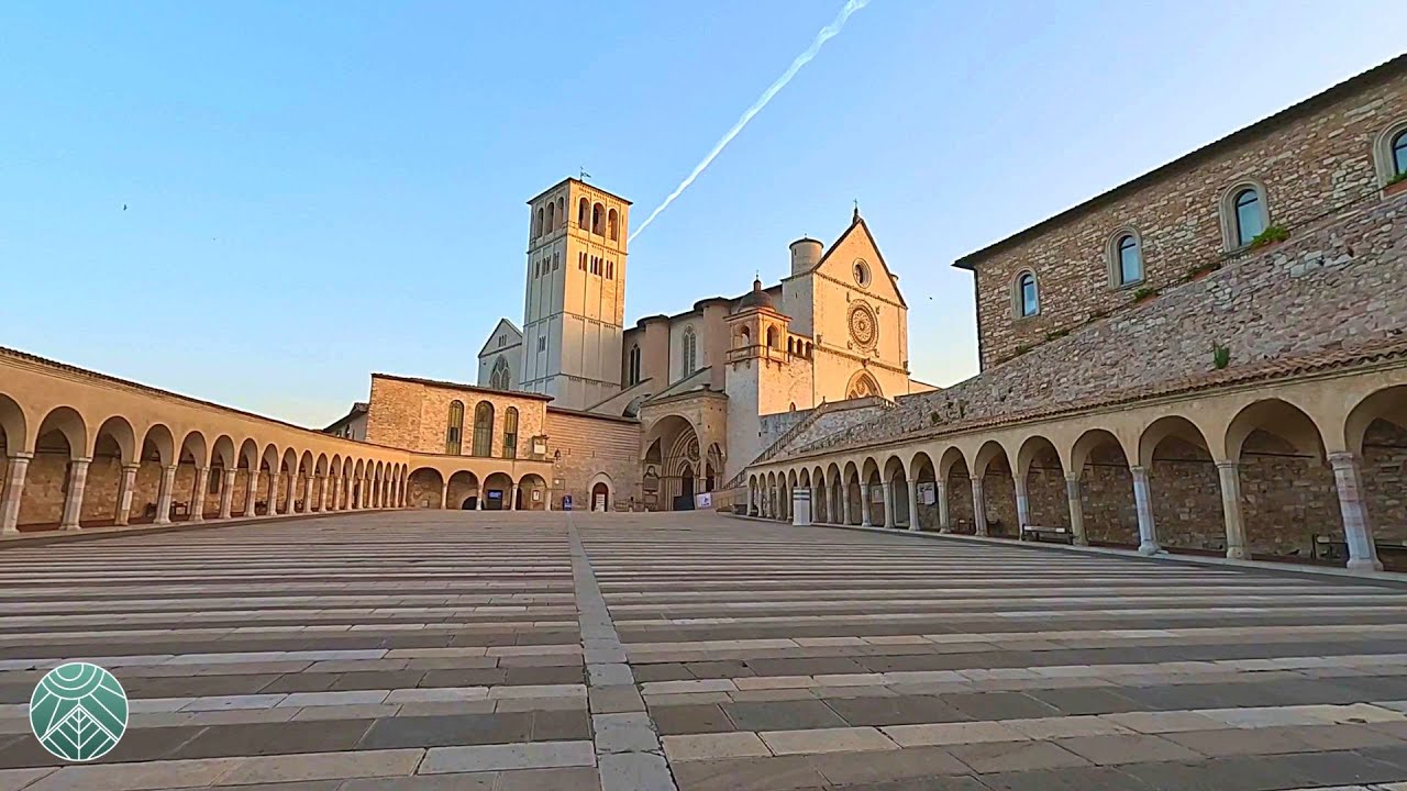 Mystical Morning Stroll ~ Soothing Assisi Sunrise ASMR Walk