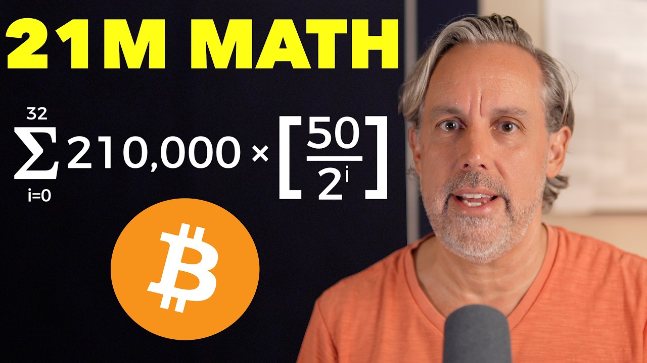 The 1 Line of Math That Makes Bitcoin Scarce (The 21M Formula)