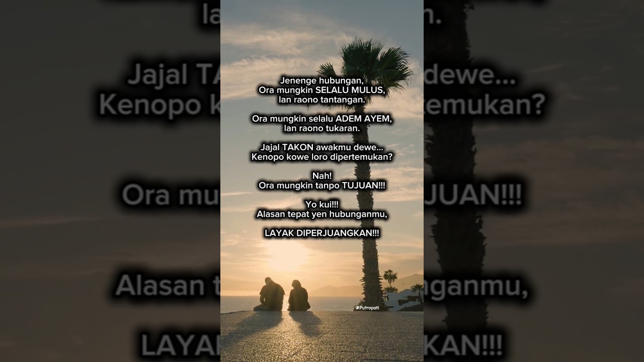 ORA GAMPANG! apa maneh beda LANDASAN!. Tapi wis dipertemukne, mesti ONO ALASAN! #putropati #shorts