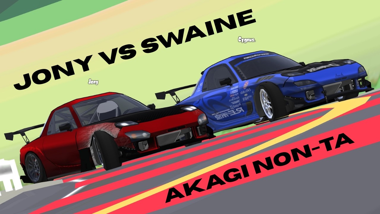 Jony vs Swaine on Akagi Non-TA | FR Legends