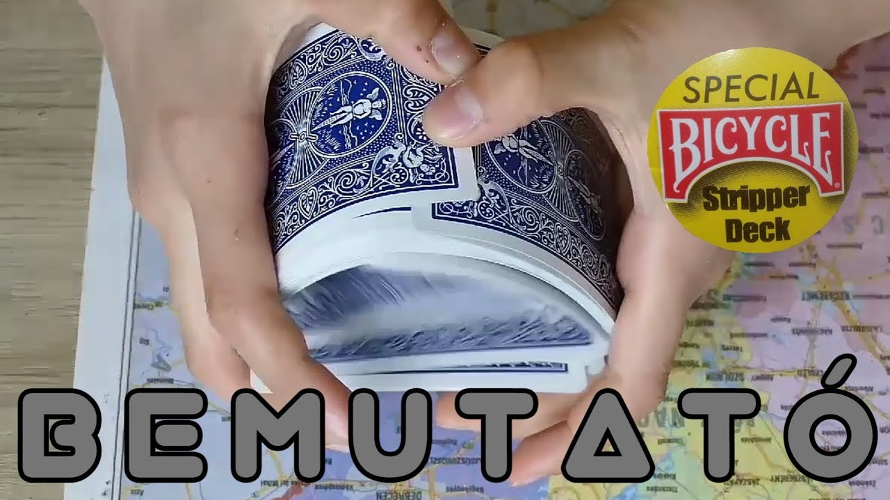 ♦♥KÁRTYABEMUTATÓ♣♠ | Bicycle Stripper Deck