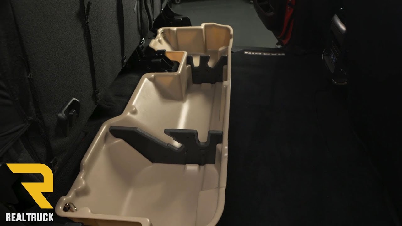 DU-HA Under Seat Storage Fast Facts on a 2019 Ram 1500