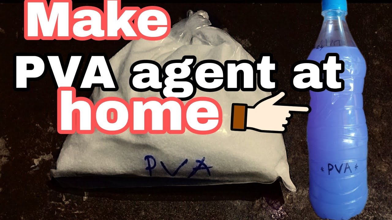 PVA (polyvinyl alcohol) to pva release agent. Homemade
