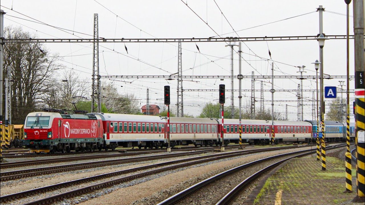Vlaky Hranice na Moravě 1.4 2024