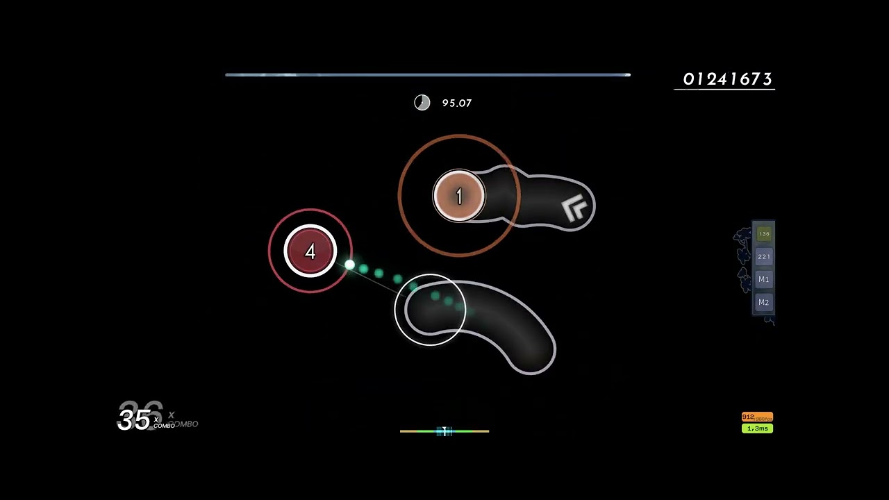 Osu! random play as 6 digit (500k) - Osu! Stable on Linux